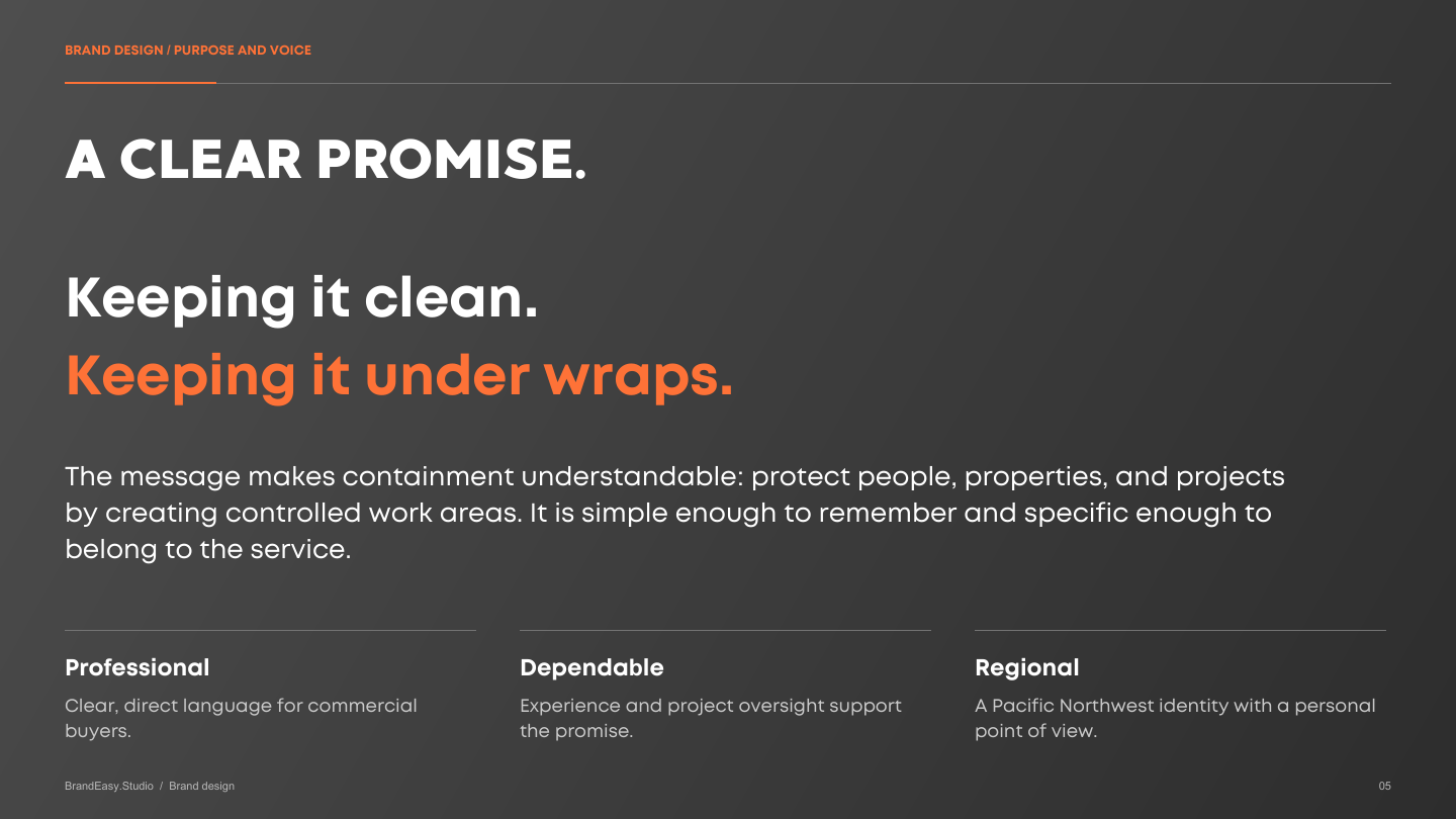 Cascadia brand promise